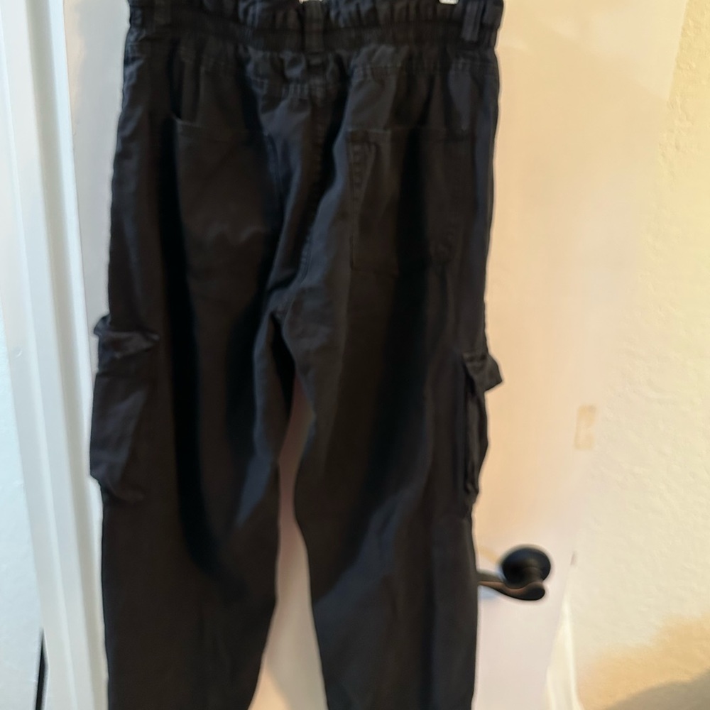 Black Cargo Pants - Picture 8 of 9